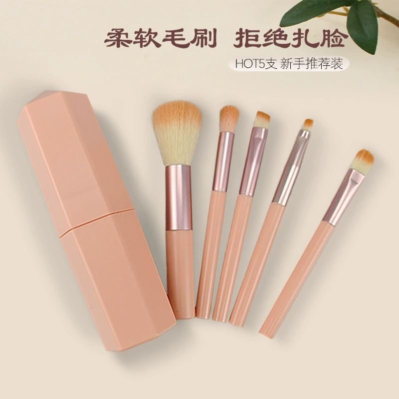 Brush, hexagonal storage system