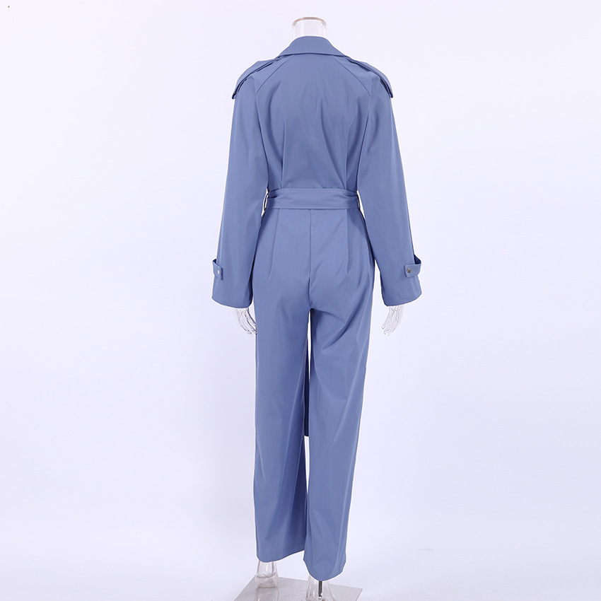 Fashion Solid Color Polyester Full Length Patchwork Casual Pants