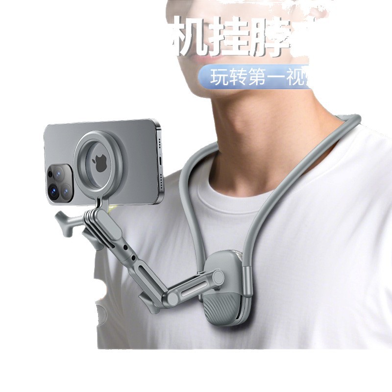 Ángulo de vista en primera persona Colgar soporte de teléfono móvil antivibración amortiguador soporte de teléfono móvil Android Apple Colgar soporte universal