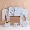 Blue retro puppy OPP bag