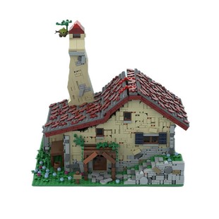 Compatible with LEGO MOC-129936 Link House The Legend of Zelda Building Toy Set