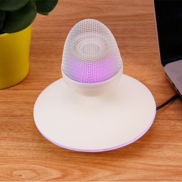 磁気浮上式グースエッグBluetoothスピーカー、Amazonからの直接供給、彼氏へのバレンタインデーギフトに最適なブラックテクノロジープロダクト|undefined