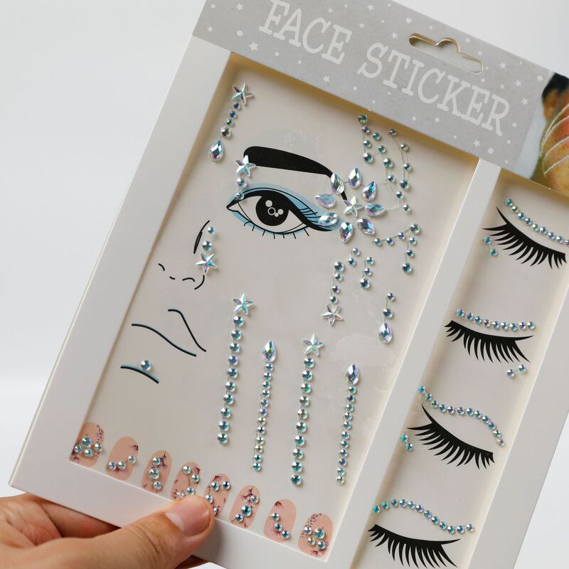 Cross-Border European and American Rhinestone Face Stickers, Tattoo Stickers, Music Festival Forehead Stickers, Dance Party Nail Stickers, Decorative Stickers, Planner Stickers, Cartoon Stickers Cross-Border European and American Rhinestone Face Stickers, Tattoo Stickers, Music Festival Forehead Stickers, Dance Party Nail Stickers, Decorative Stickers, Planner Stickers, Cartoon Stickers