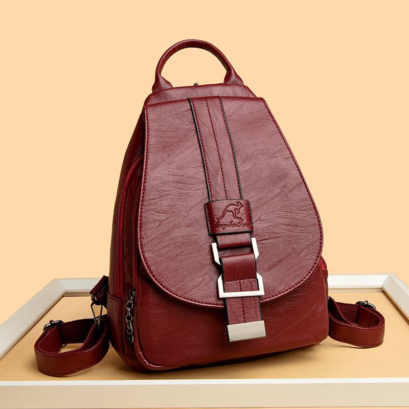 Nuevo estilo coreano de las mujeres mochila ocio al aire libre viaje mochila moda pecho bolsa impermeable estudiante mochila moda