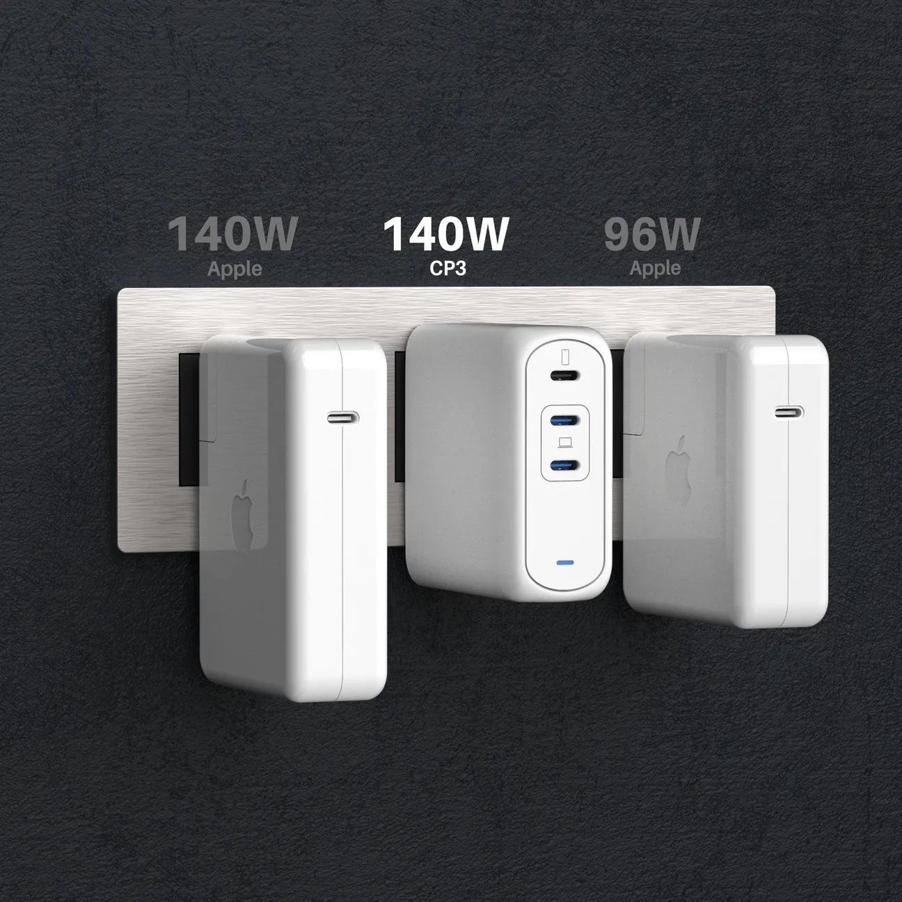Caricabatterie per cellulari 140w gan compatto multi porta veloce_voghion.com