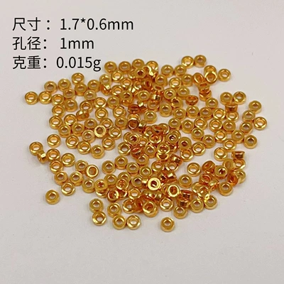 Beads Spacer Beads DIY Accessories Bracelet | Zərgərlik ara hissələri - there-are-about-49-mini-beads-per-gram