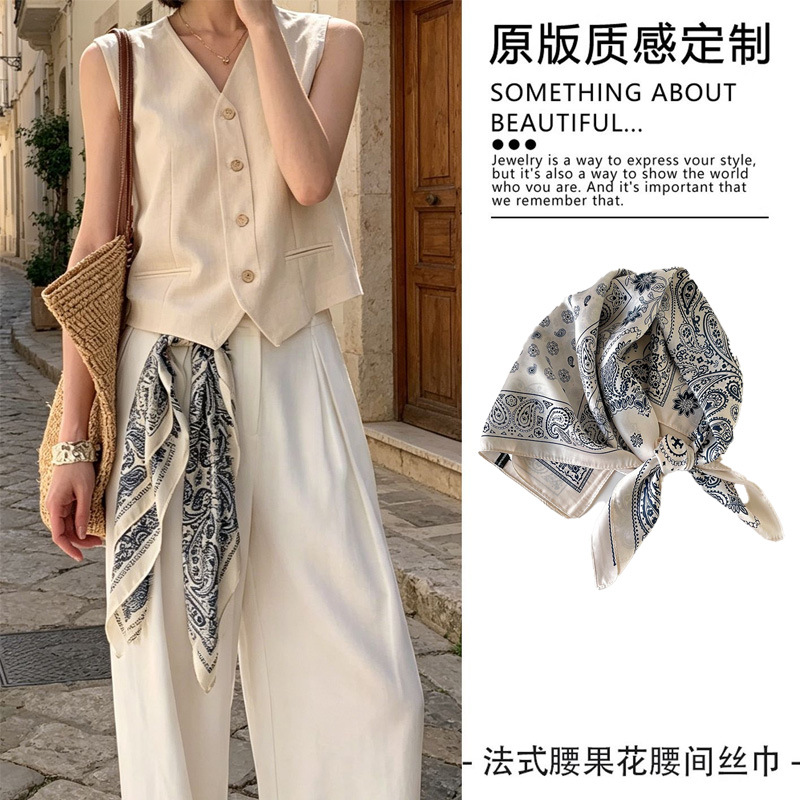 Small retro handkerchief