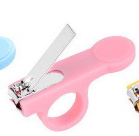 Conjunto de pulgar directo de fábrica anti-gota cortauñas para bebés cortauñas de seguridad para bebés cortauñas anti-carne semicírculo pulsera tijeras