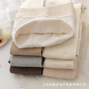 More than 200kg leggings women wear spring and autumn thin vertical stripes gray medium thick pantyhose Japanese bottoming socks