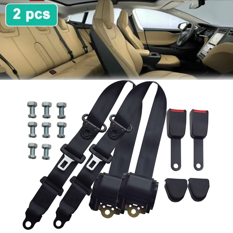 Seatbelt, Qìchē Car seat belt - boxed-1-set-k3-15cm-base-screw-set
