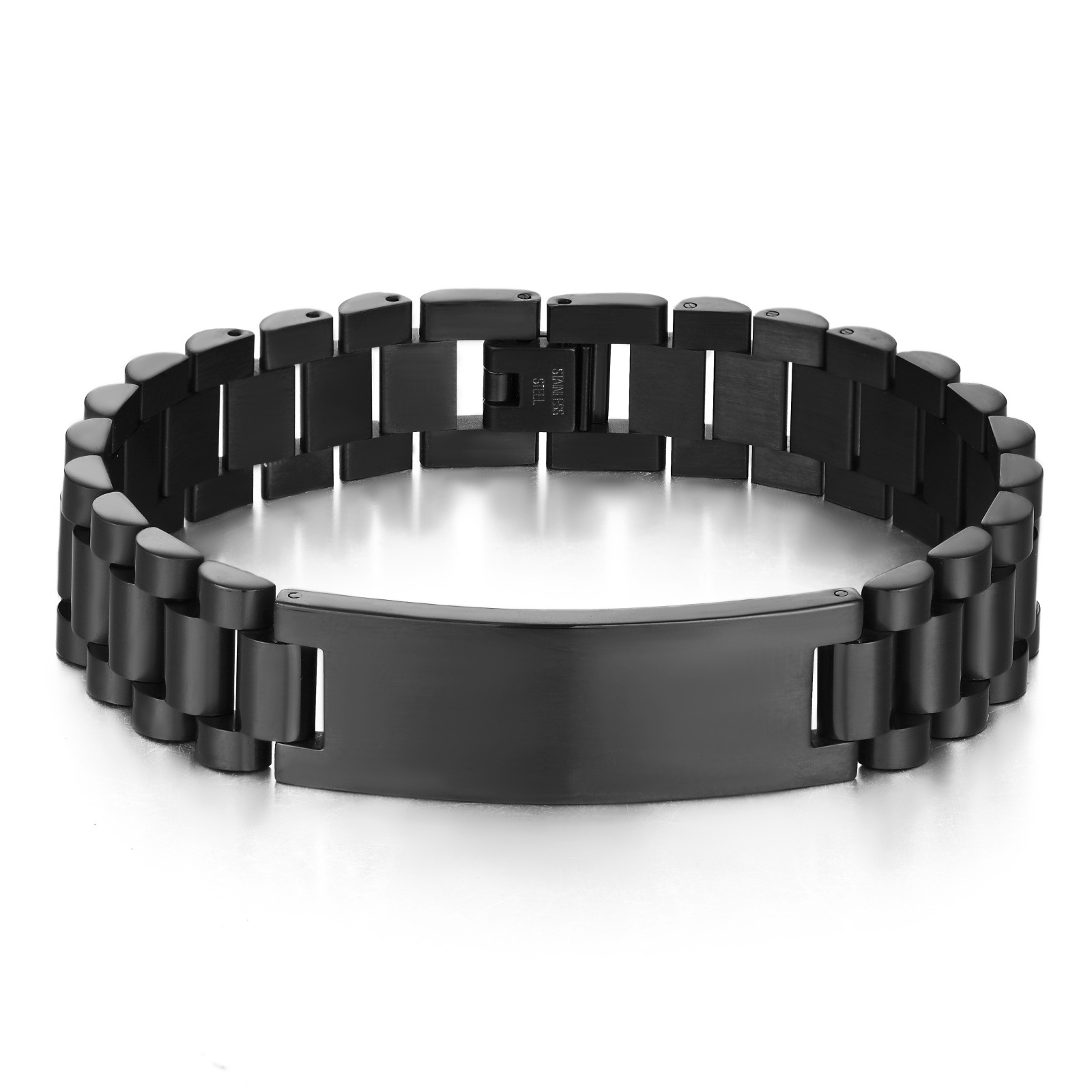 Hip-hop Geometric Titanium Steel Plating Unisex Bracelets display picture 7