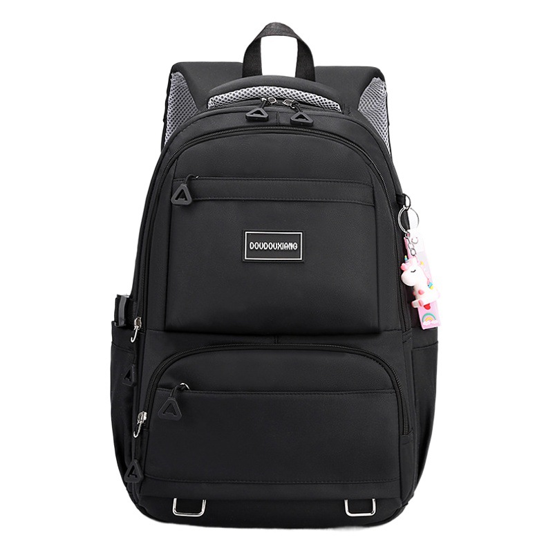 Mochila al por mayor 2023 nueva mochila de nylon de gran capacidad para estudiantes de secundaria artística fresca mochila de las niñas