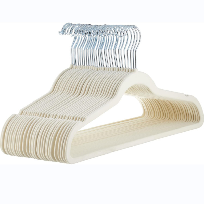 Nuevo colgante sin rastro percha de tela multifuncional acabador percha de tela antideslizante percha de tela de plástico seco húmedo percha de ropa