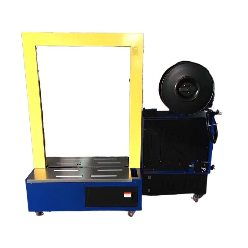 供应全自动低台PP带打包机 纸箱自动捆包机 迪斯艾DBA200L