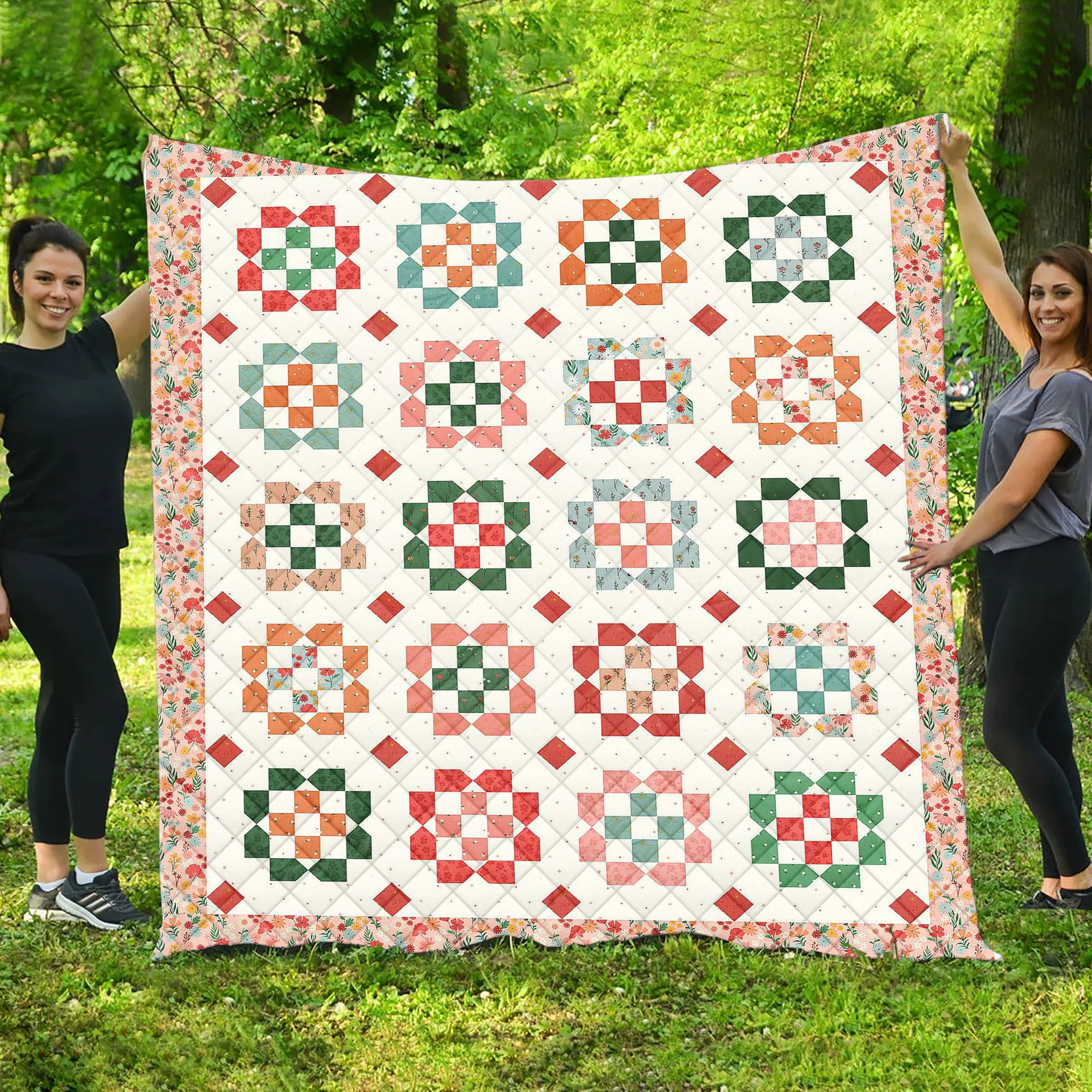 Стеганое одеяло, модное 3D цифровое печатное трансграничное одеяло Amazon, плюс хлопковое одеяло в клетку с геометрическим рисунком, одеяло для кондиционирования воздуха Tian