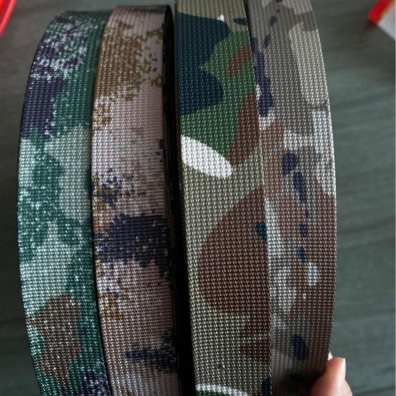 厂家直销迷彩印花箱包织带服装辅料户外织带登山防护带宠物带腰带|undefined