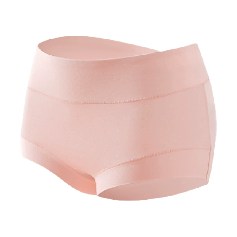 Comfortable cotton antibacterial pants, breathable trousers, high waist