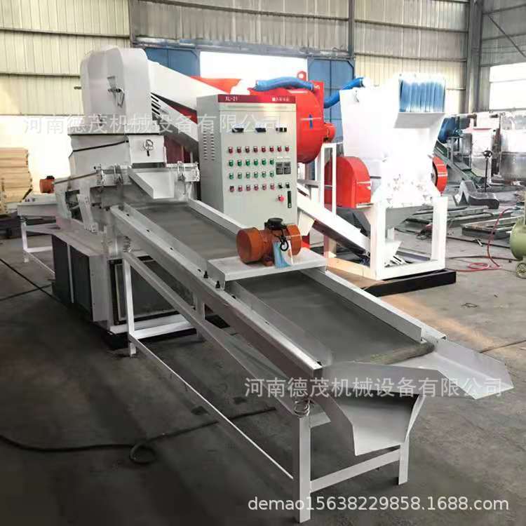 全自动小型铜米机 废旧铜线含铜电器粉碎取铜机 铜米静电分选机