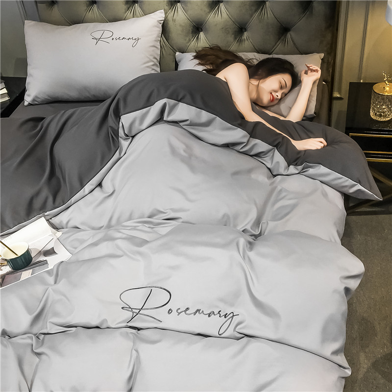 Quilt Winter Quilt Four-piece Bed Sheet Pillow One Set Bedding Full Set Bedding Dormitory Six-piece Men's Set