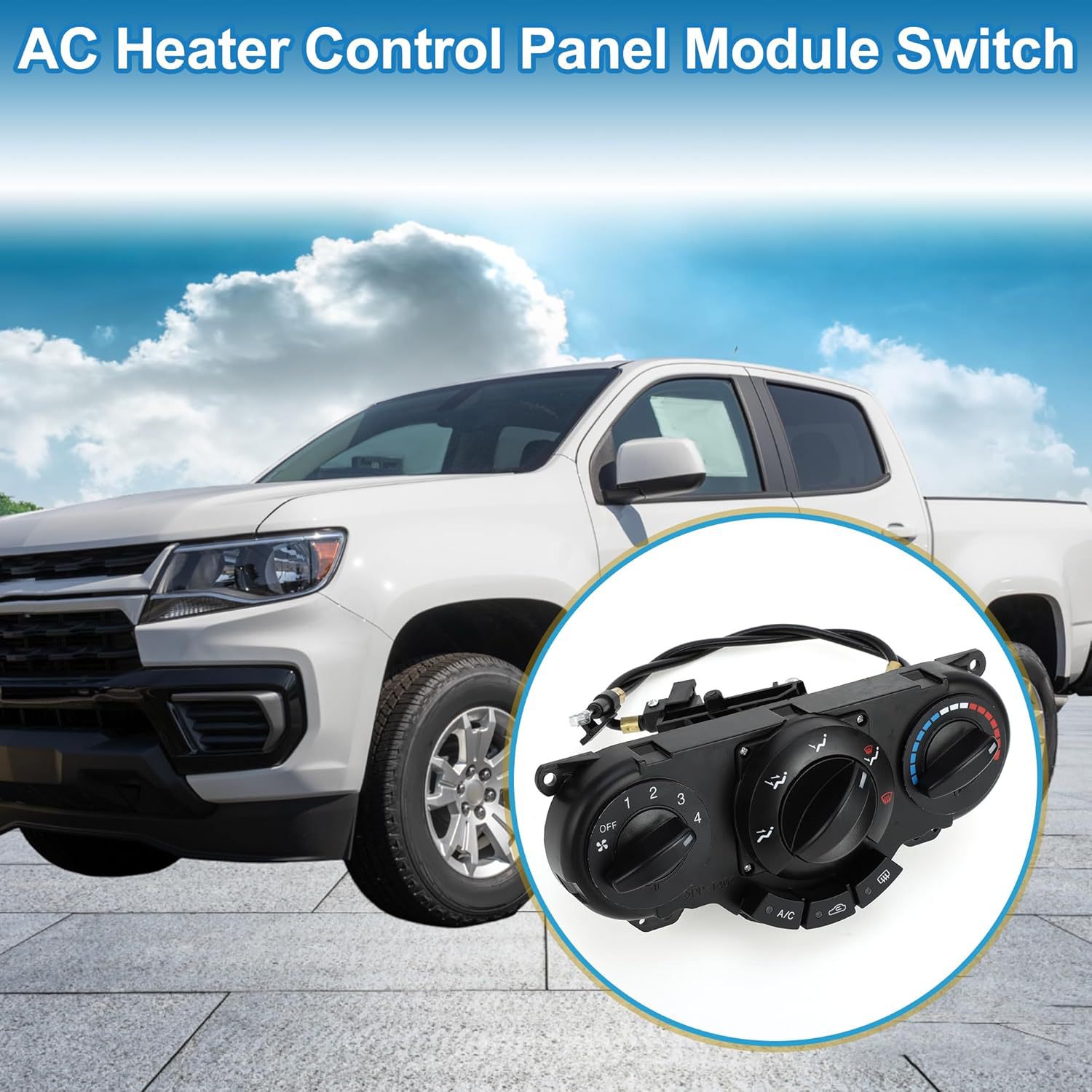96615408 Is Suitable for Buick Chevrolet Air Conditioning Heater Panel Air Conditioning Ac Switch
