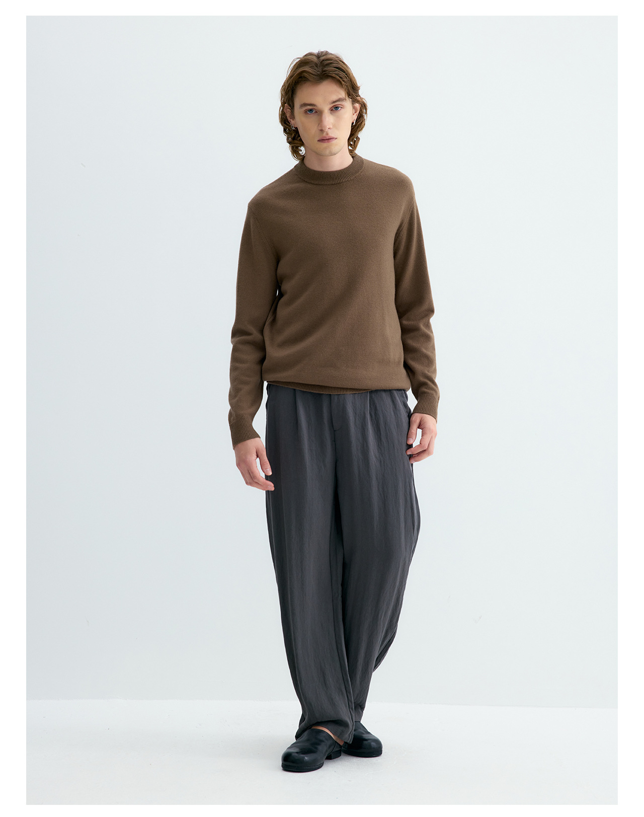 UNF Merino Wool Half-Turtleneck Sweater