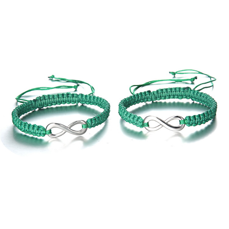 Alloy Material 1 Pair Lady Letter Alloy Women's Bracelets
