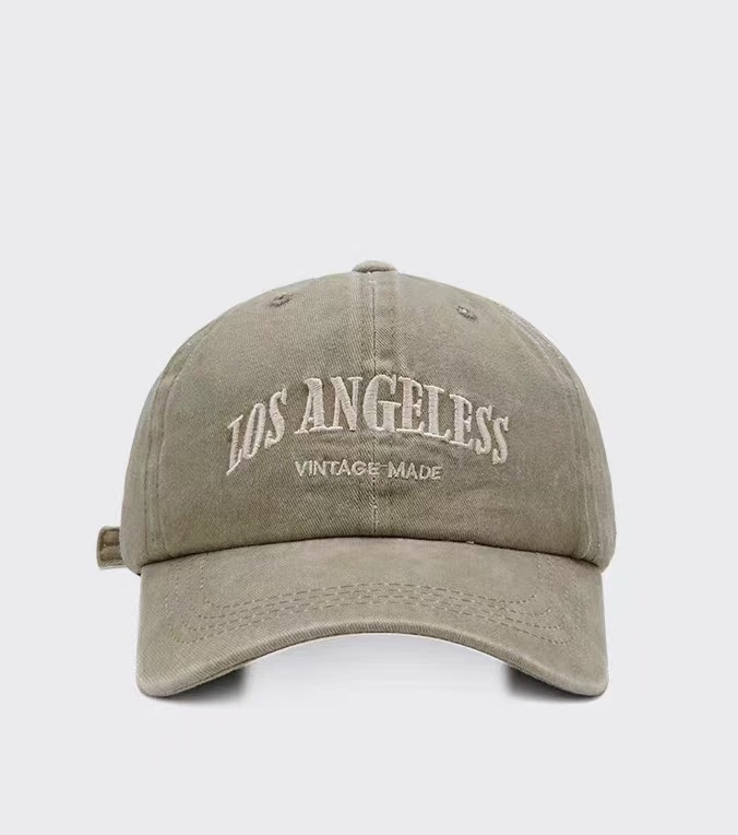 Gorra de béisbol unisex de verano con bordado de letras – Sombrero casual de protección solar