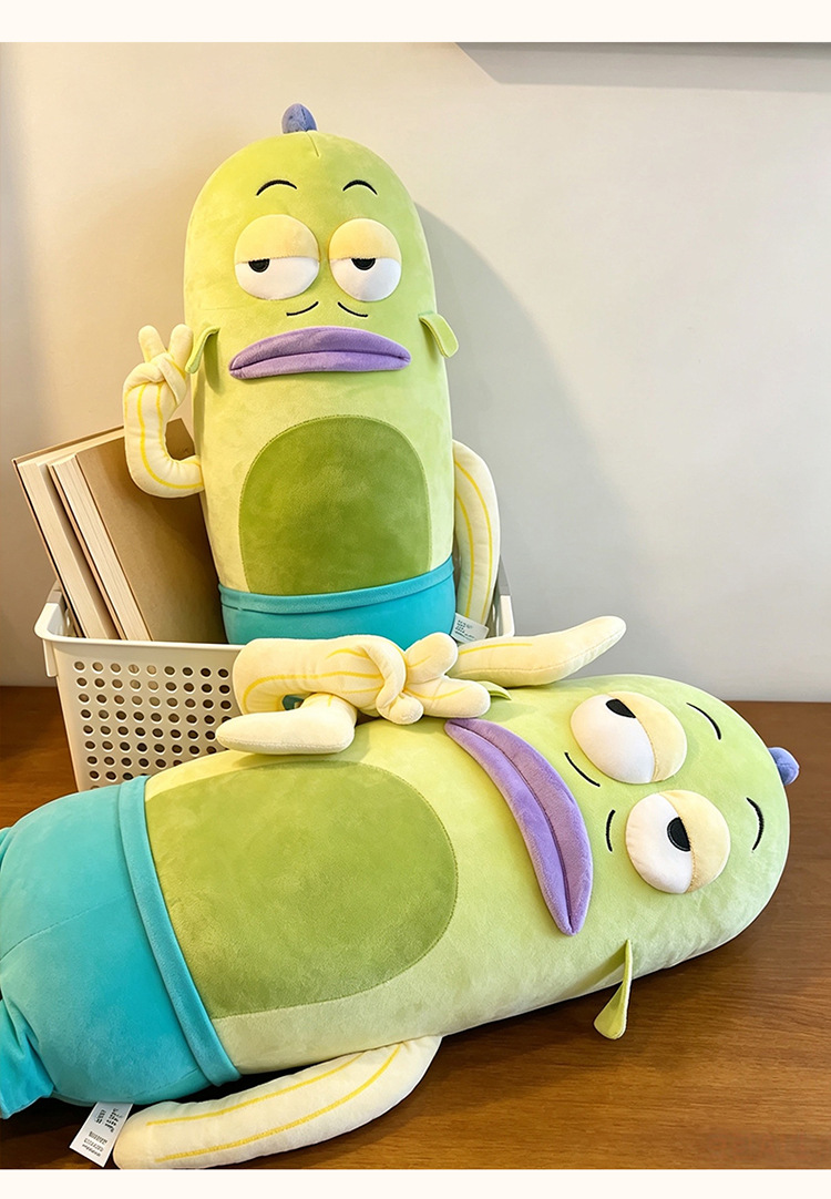 New ugly fish plush pillow, funny silly fish stuffed toy, wholesale pillow doll decoration