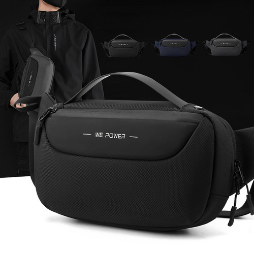 wepower new chest bag men's crossbody bag multifunctional sports trendy waist bag outdoor shoulder bag