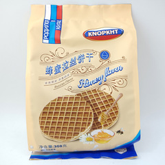 Bear Three Years KNOPKHY Honey Pull-String Cookies 308g Filled Cookies Individual Packaging Trendy Snack