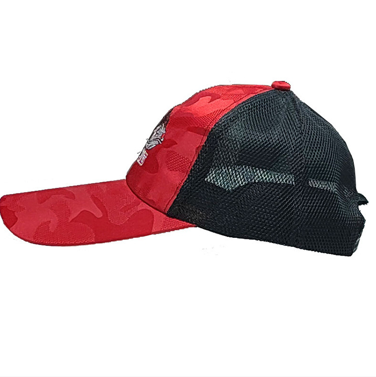 Factory wholesale embroidery fish bone fishing hat outdoor sun hat European and American style baseball cap bucket hat