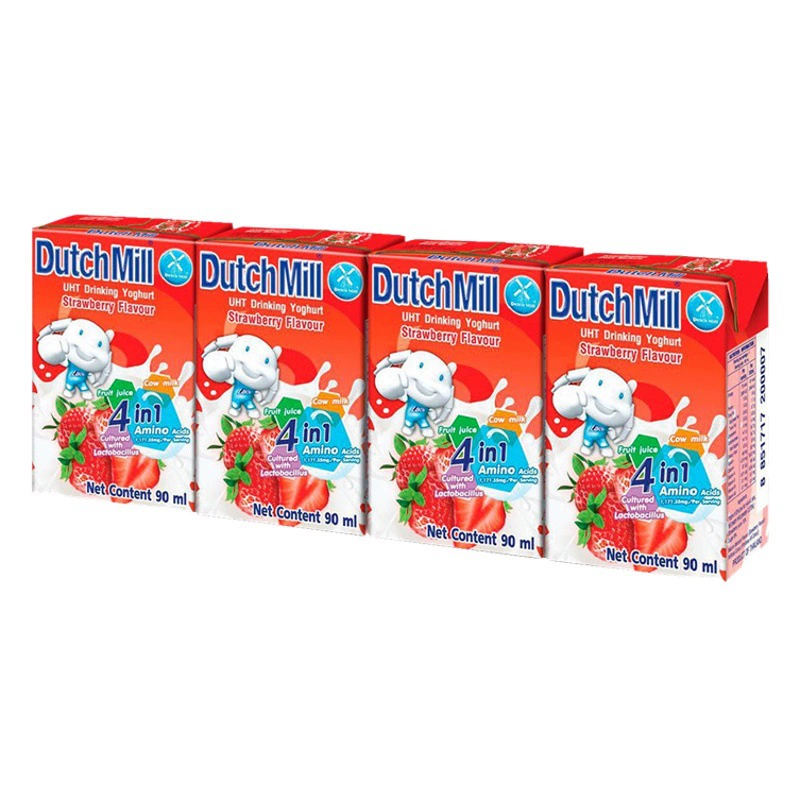Импортированный из Таиланда Дельта-йогурт Голландская мельница Клубника Черника Апельсин Микс Детский завтрак Молоко Тот же напиток