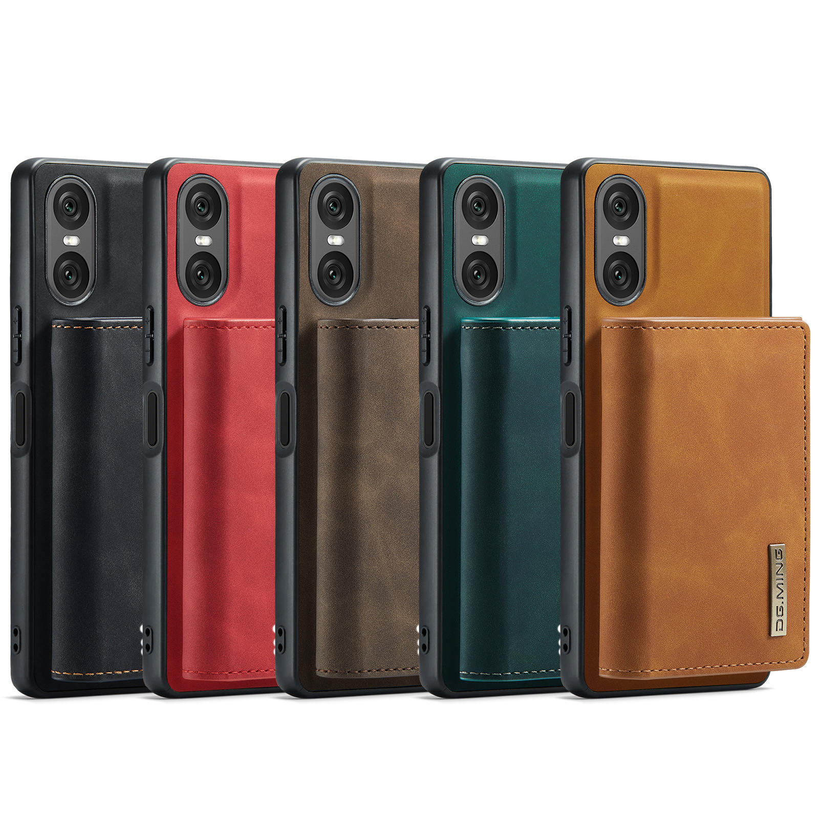 M1 for Sony Xperia 10 VI Protective Case Xperia 1VI Magnetic Split Wallet Phone Case 2024_voghion.com
