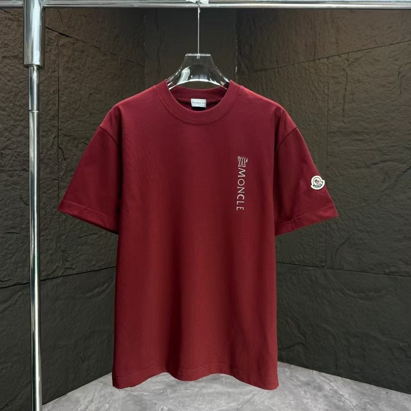 高バージョンの新しい植毛Monモンフルプリントクレア口ベルクロ半袖ユニセックスTシャツトップカップル着用|undefined