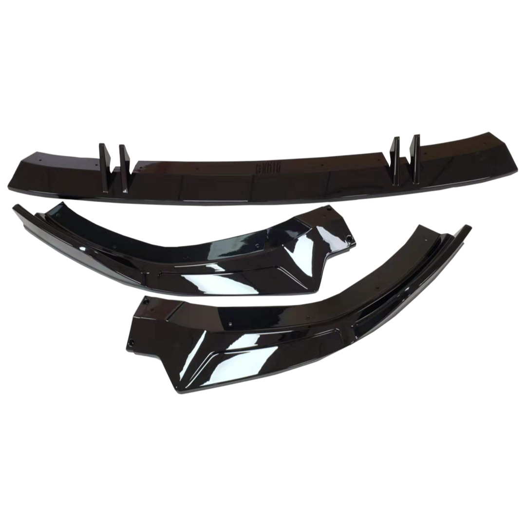 Suitable for 2019-2025 Audi A6L/S6 modified front lip spoiler, A6-s-line sports version special small body kit