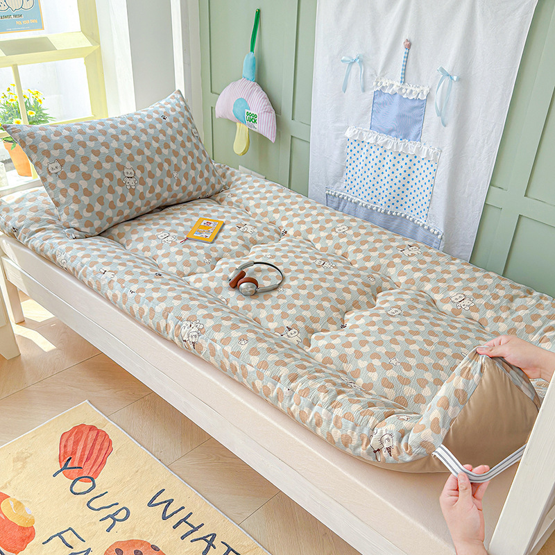 New Model Student Dormitory Mattress Soft Pad Home Bed Mattress Single Bedding Tatami Cotton Dormitory Bunk Bed Cotton