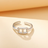 Fashionable one size brand ring stainless steel suitable for men and women, simple and elegant design