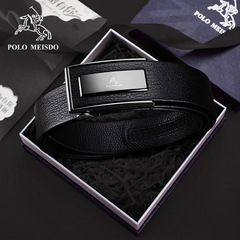 British Paul top-layer cowhide men's genuine leather belt, men's high-end business automatic buckle pants belt, wholesale
