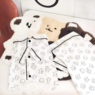 Teddy Bichon Small Dog Summer Thin Clothes Cat Clothes Internet Celebrity Winnie the Pooh Pattern Home Pajamas Shirt