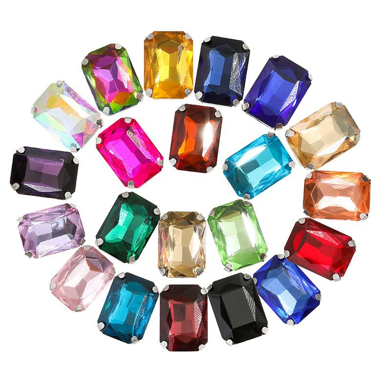 Rectangular glass accessory, accessories, handle, handmade, wholesale