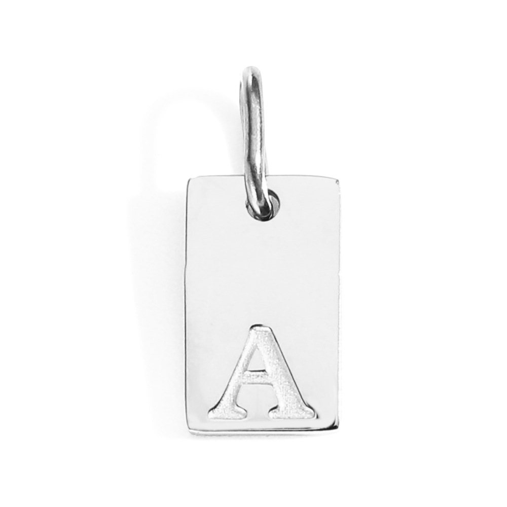3g Weight Pendant Jewelry Making Type DIY Jewelry Accessories Classification 1 Piece Quantity 316 Stainless Steel Material Letter, Word Pattern Plating Design Simple Style, Classic Style Style 1 Piece 316 Stainless Steel  Letter Word Pendant DIY Jewelry Accessories 7