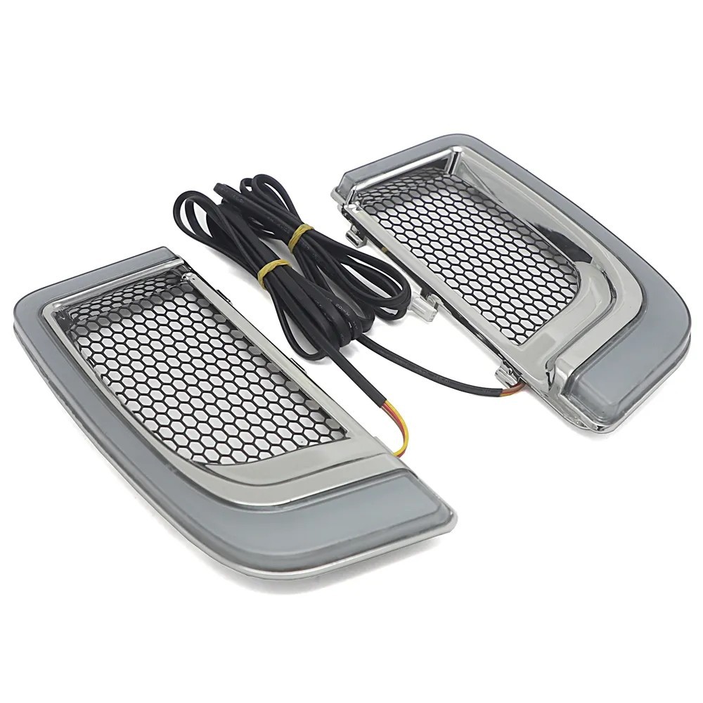 Harley Modified Led Leg Guard Decorative Turn Signal Suitable for Street Road King Highway Double Light Large Gliding Road