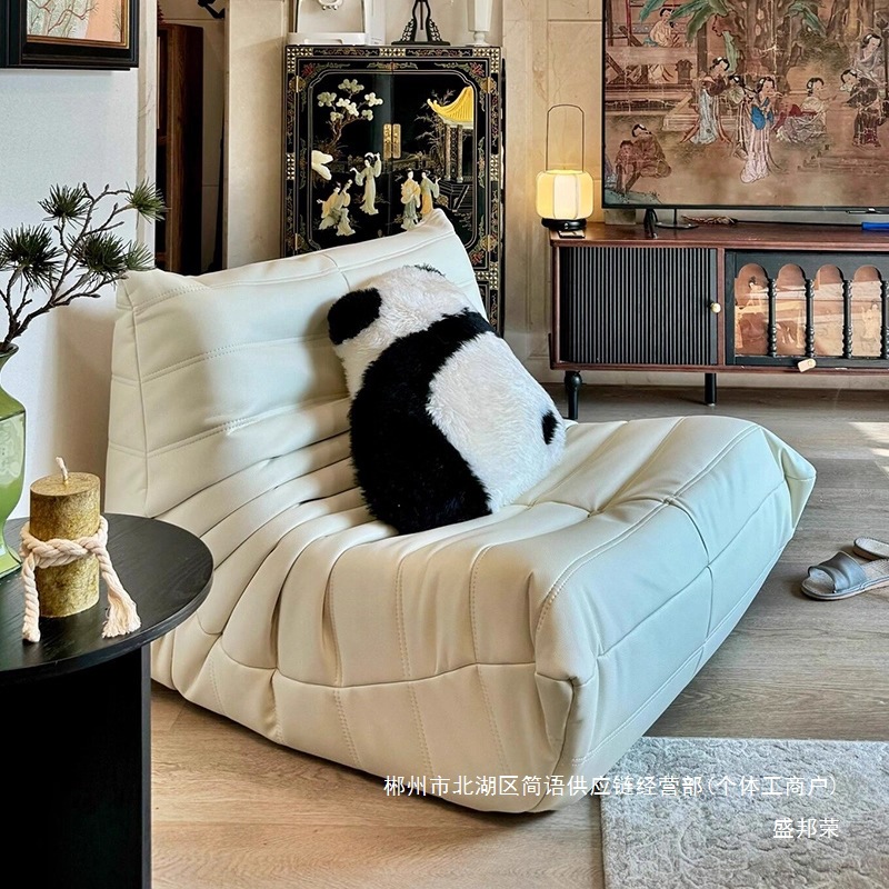 Fábrica directa de orugas sofá silla original de la sala de estar sofá pequeño dormitorio tatami sofá perezoso