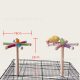 Xuanfeng Peony Budskin Parrot Rotating Wind Station Pole to relieve boredom and puzzle Interactive Station Rope Air Station Stand Bite Toy