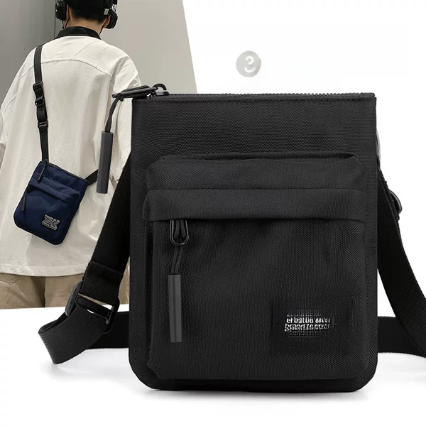 wepower new men's trendy messenger bag Simple ultra-thin shoulder bag outdoor sports Small Satchel mobile phone bag