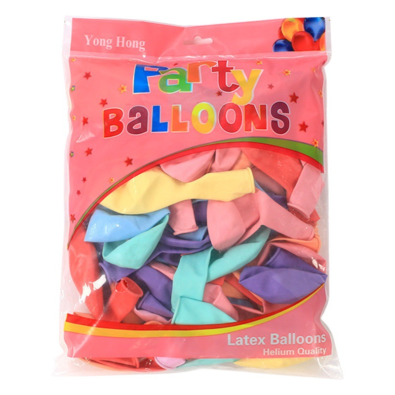 12-pulgadas 2,8G látex macaron globo fiesta de cumpleaños globo decoración de la habitación de la boda color caramelo globo al por mayor