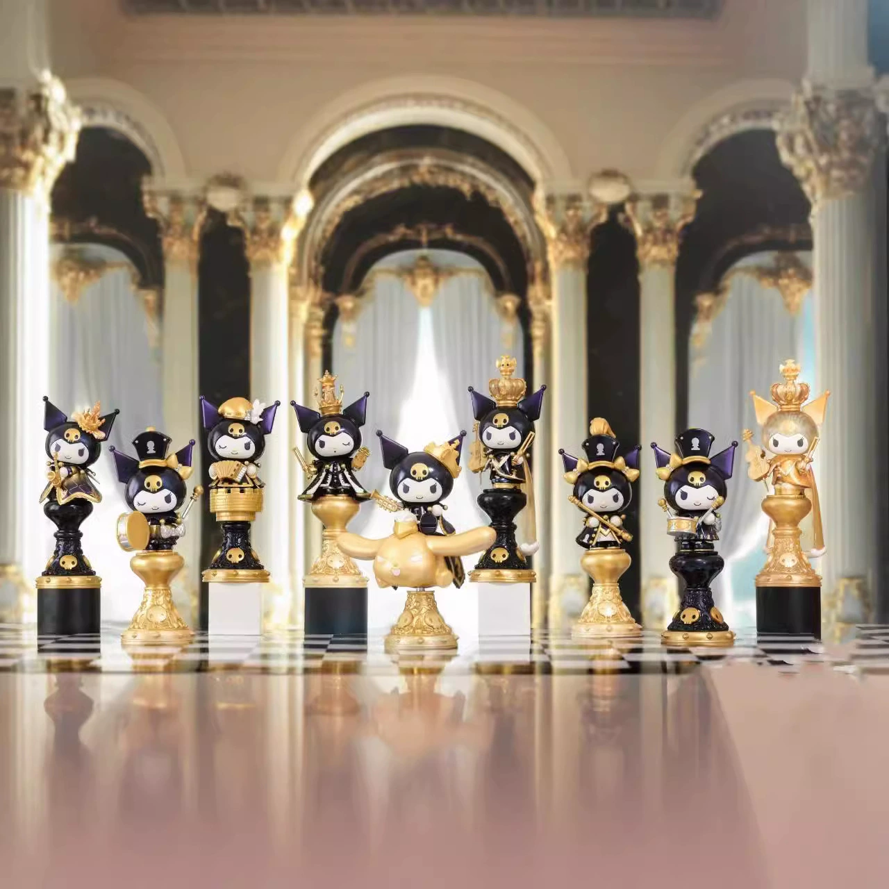 Подвесная плюшевая слепая коробка (Sanrio) — серия Angel Garden и персонажи, коллекционные мини-игрушки