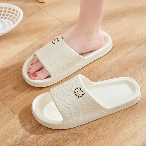 Wholesale Slippers for Women, Indoor Wear, Household Use, Summer New Quiet Anti-Slip Eva Slippers, Dropshipping One Piece