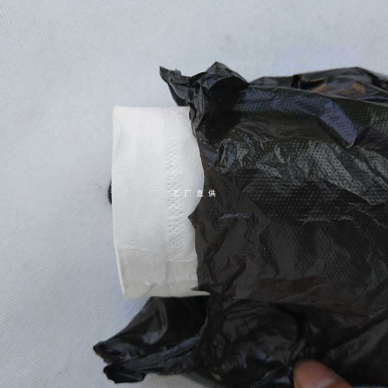 GD53特小垃圾袋小号桌面垃圾桶袋白色迷你加厚猫屎猫砂手提式塑料