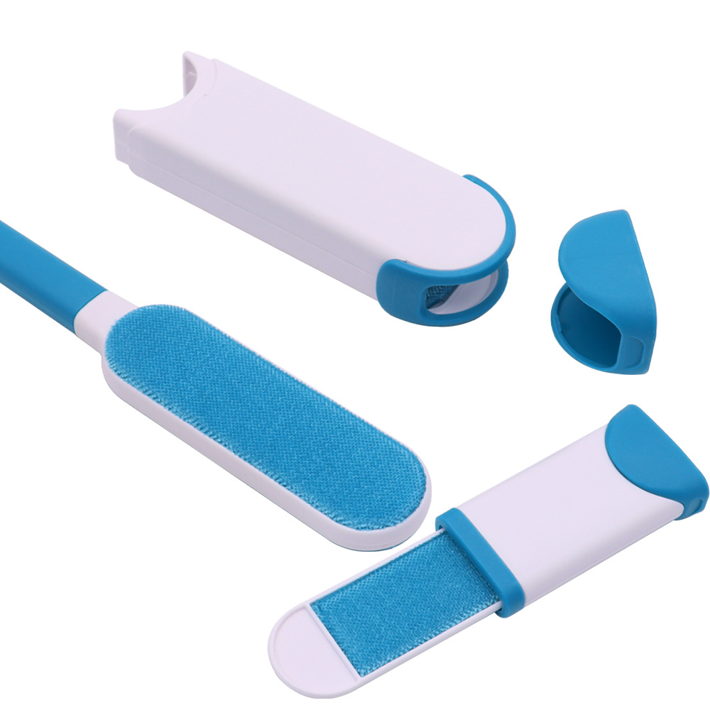 Raspador de pelo de gato, cepillo de pelo de perro, máquina de barrido doméstica, sofá de eliminación de polvo, cepillo de pelo pegajoso, cepillo electrostático, dispositivo de pelo pegajoso para ropa